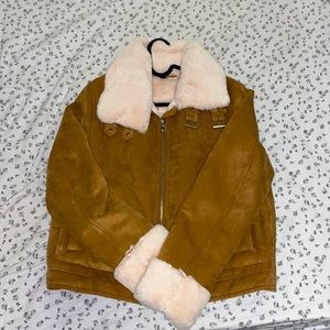 fluffy jacket